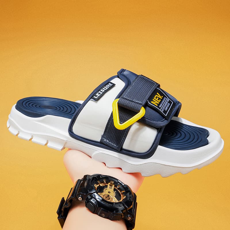 Men's Slippers New High-End EVA Slippers Outdoor Thick Sole Home Men's Soft Sole Cross-Border Summer Slippers