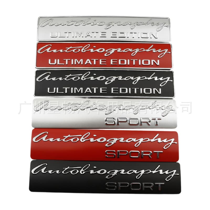 Applicable Land Rover Commemorative Badge for Range Rover Evoque Autobiography SPORT Limited Edition Personalized Body Decal