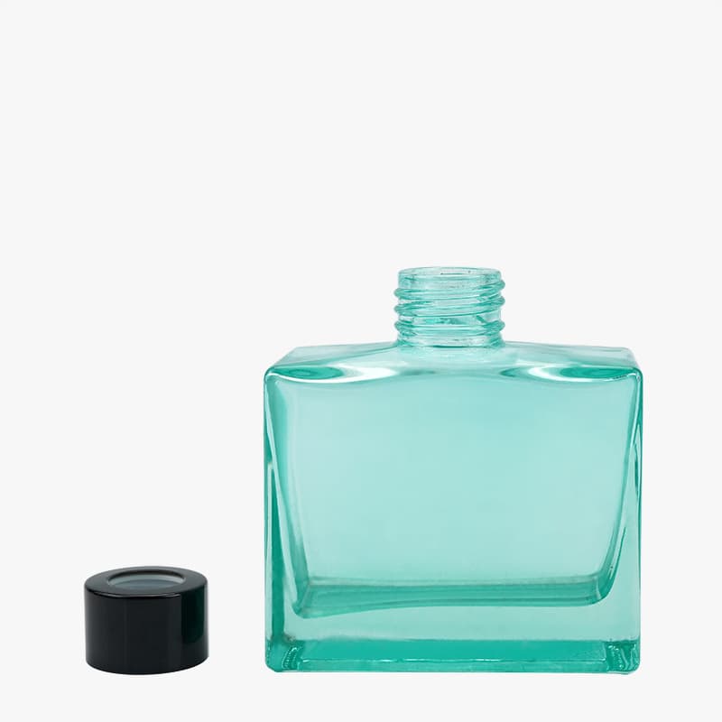 120ml Clear Glass Aromatherapy Bottle Empty Screw Cap Refillable Reed Diffuser Home Decor