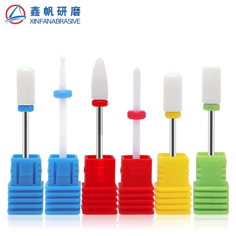 Cross-border wholesale nail ceramic grinding bit electric drill matching tool corn bit nail removal cuticle removal factory direct sales