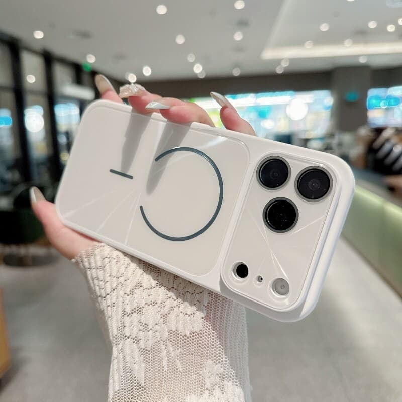 For iPhone 17 Pro Max Case Aurora Laser Magnetic iPhone 16 Protective Cover Instant Large Window 15