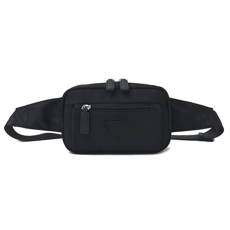 Cross-border P family big brand replica nylon waist bag chest bag multi-functional fashionable storage diagonal cross bag triangle logo dropshipping