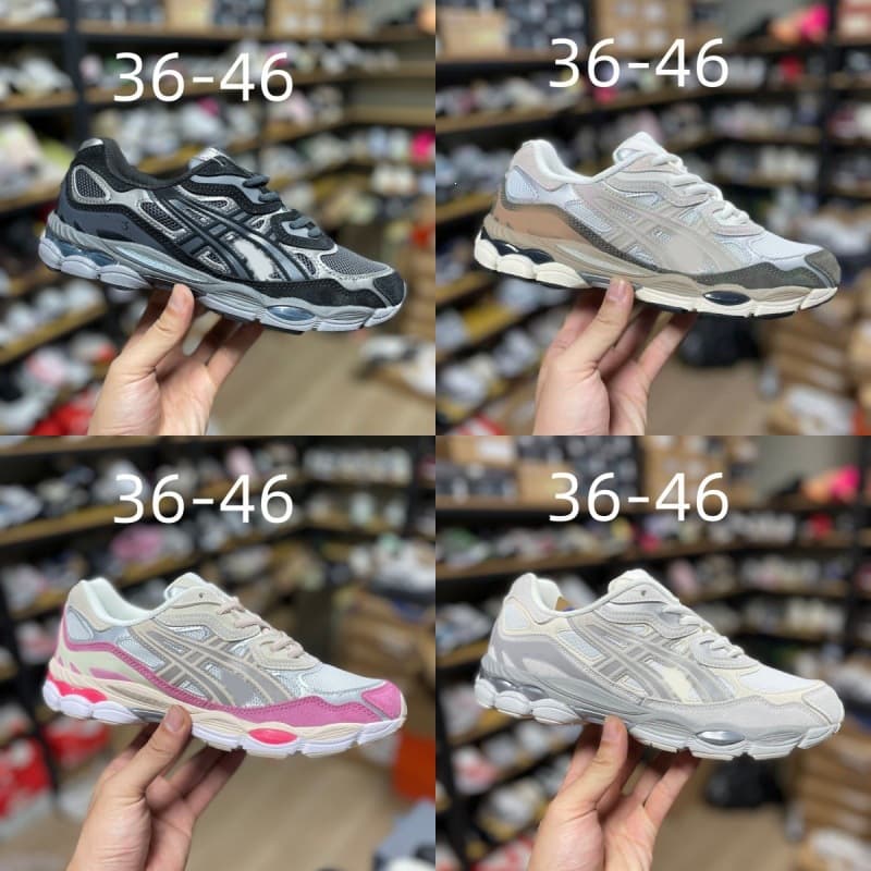 Europe America Dropshipping GEL-NYC Sports Shoes Asics Men Women Outdoor Cushioning Responsive Casual Running Shoes Cross-Border Shoes