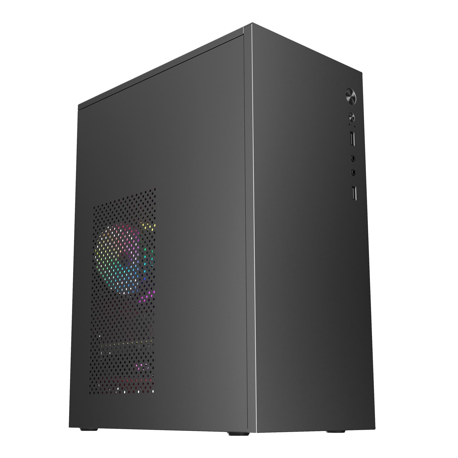 Nine-tailed Fox H2 Computer Case Desktop MINI Mini Small Chassis MATX Business Office DIY Shell ITX