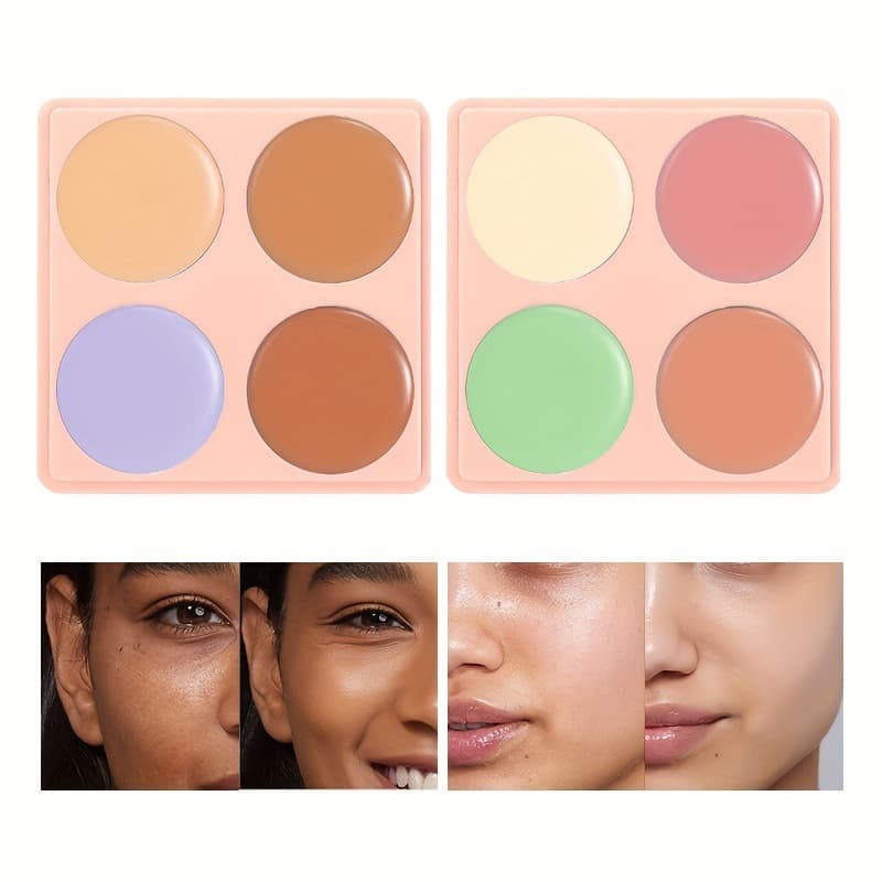 USHAS Cross-border Hot Selling Concealer ES4042B Contour Shadow Highlight Cover Acne