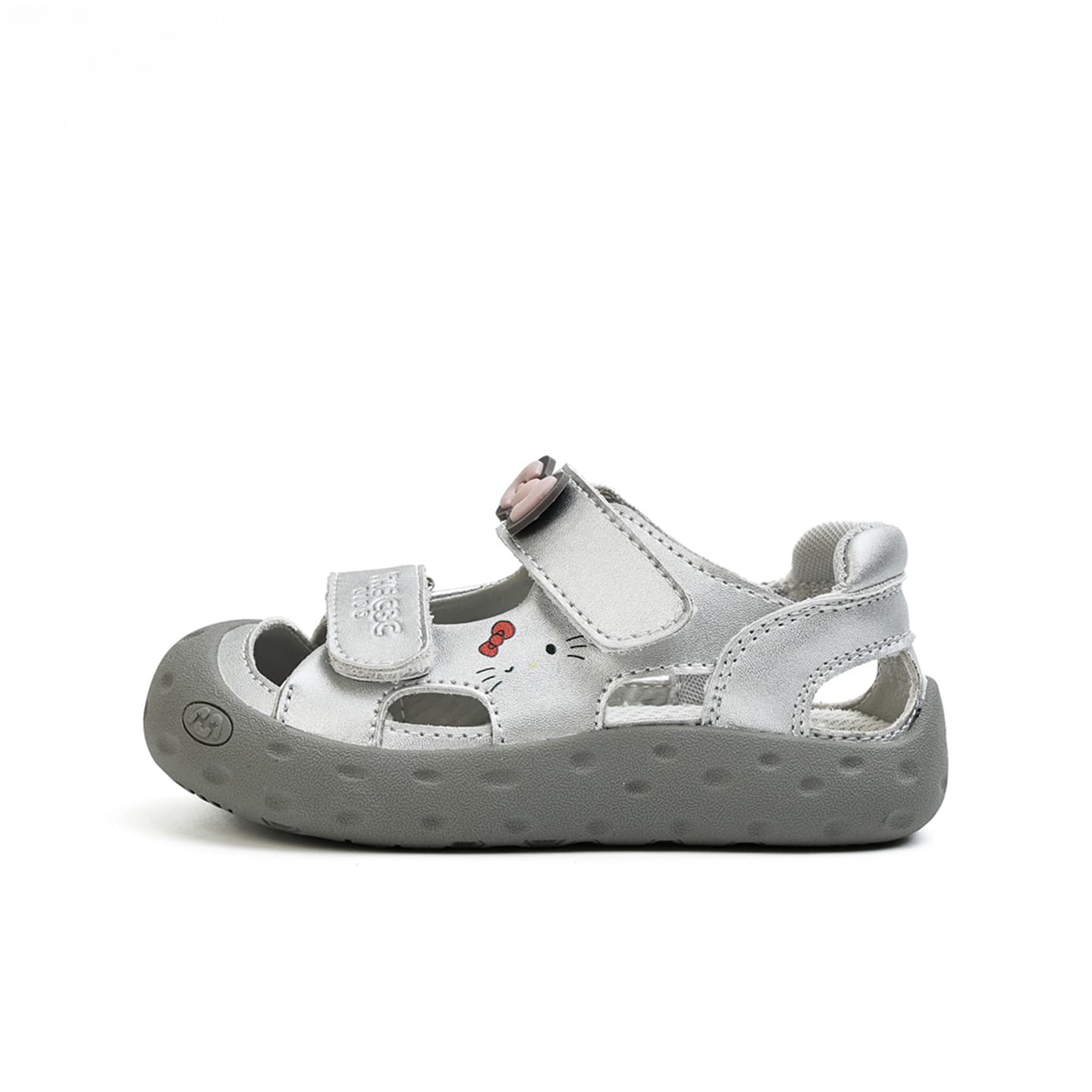 XSHX Quick-Dry Drainage | Children's Spring/Summer Sandals with Toe Protection, Anti-Kick, Water-Resistant Rubber, Non-Slip Soft Sole, Perforated Cushion, Breathable