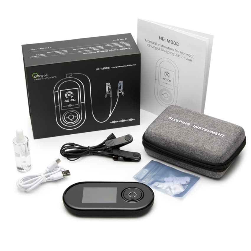 Sleeping Aid Device Clip Ear Instrument low frequency pulse ear clip sleep device