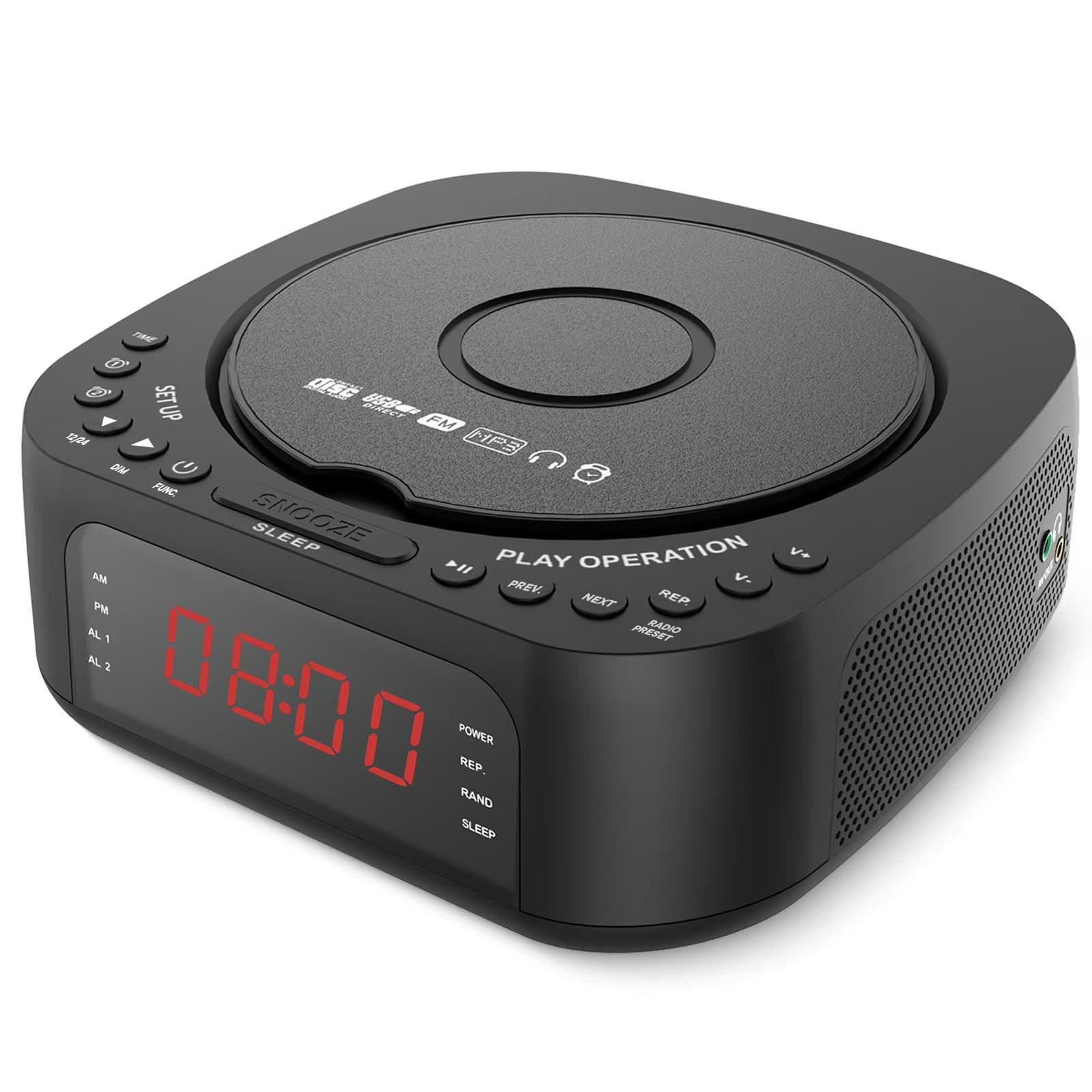 Cross-border CD player, all-in-one FM radio, Bluetooth speaker, CD player, music player, multi-country voltage.