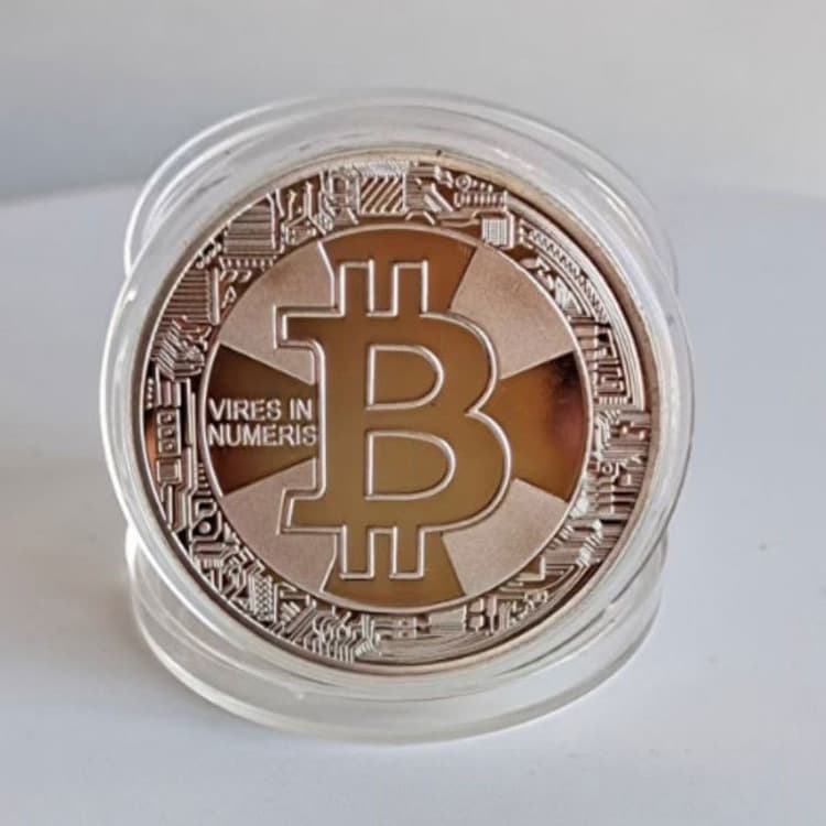 BitcoinBitcoinBit commemorative coinU.S. gold coinb foreign coin thick crafts virtual currency small gift