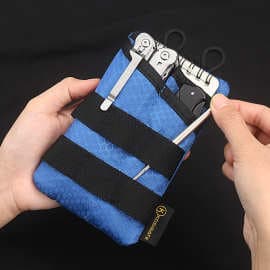 Portable EDC storage bag, portable coin card holder, mini tool bag, multi-functional outdoor tactical edc bag