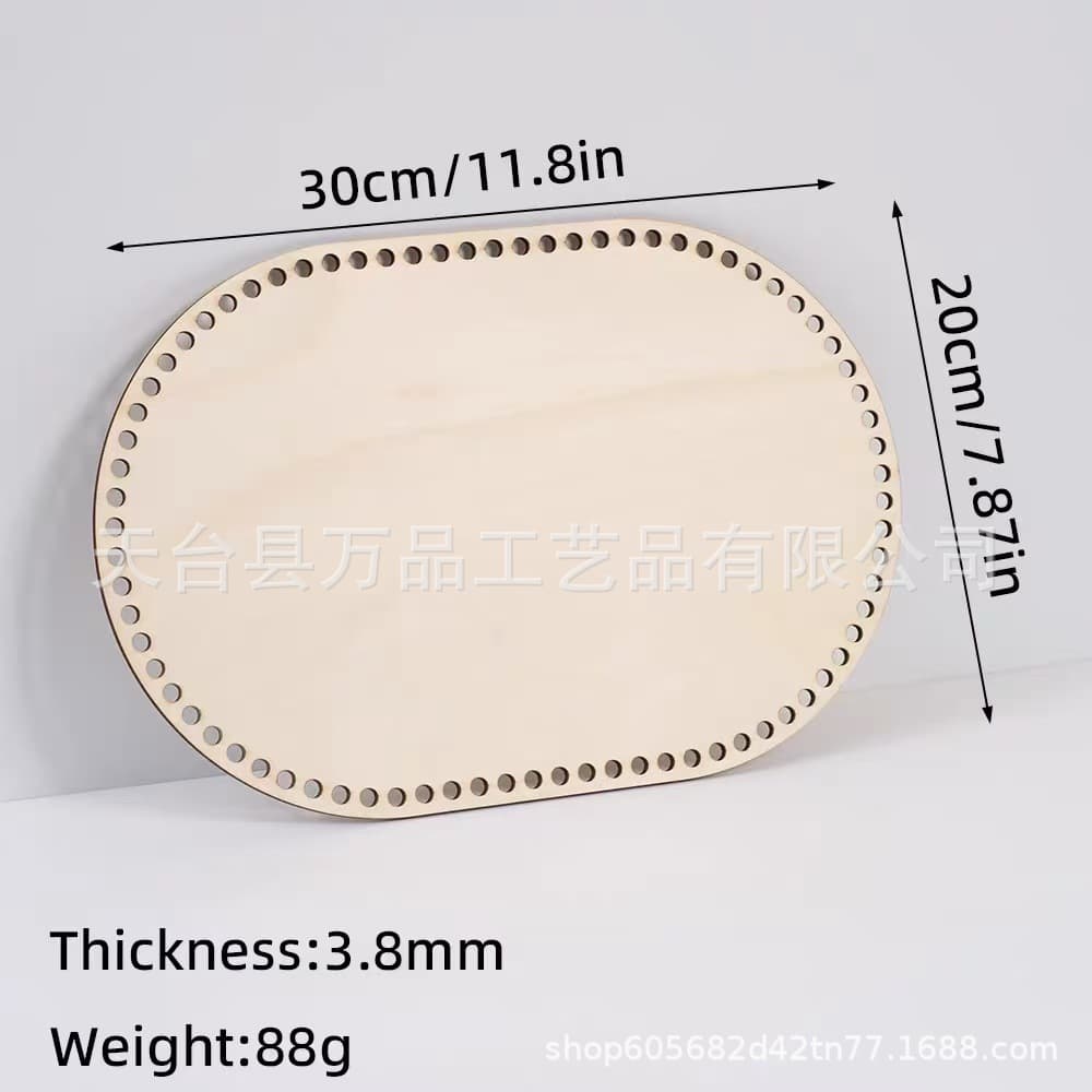 Laser cut wood chips, perforated wooden boards, fabric strips, woven basket wood base, handmade crochet wooden base, diy woven board