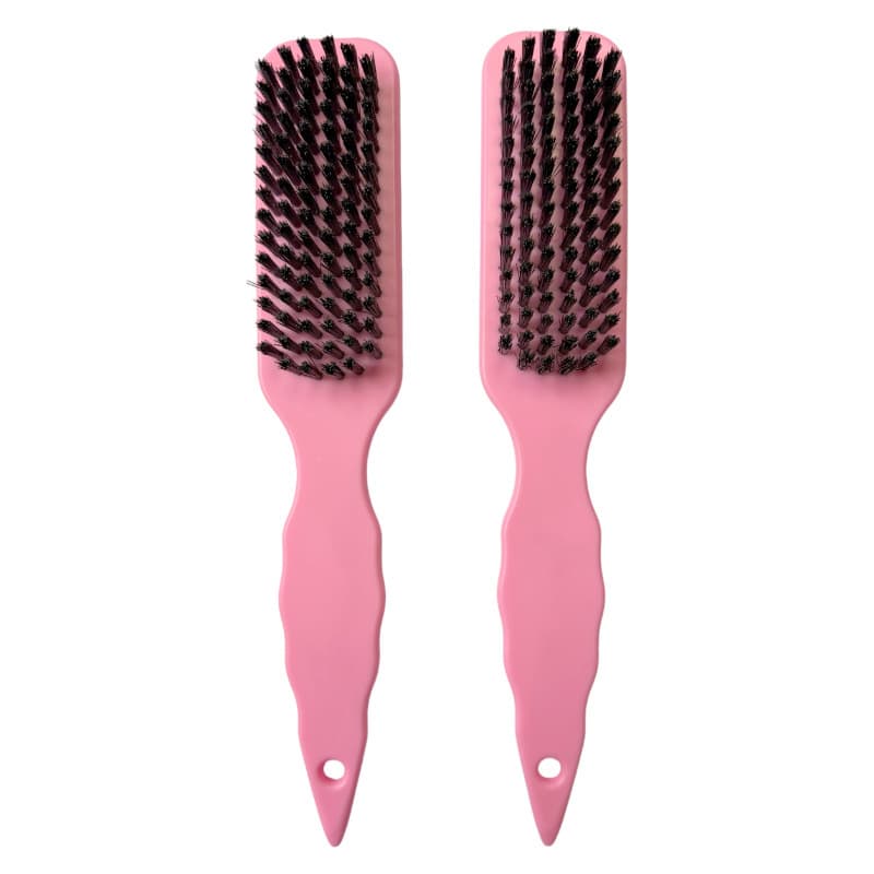 New Cross-Border Beard Brush Cleaning Brush Bristle Hair Salon Styling Brush Factory Wholesale