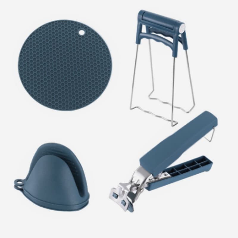 Zeng Xiaobang Anti-Scald Clip, Plate Lifter, Dish and Bowl Tongs, Kitchen Tool, Stainless Steel High-Temperature Resistant Bowl Gripper