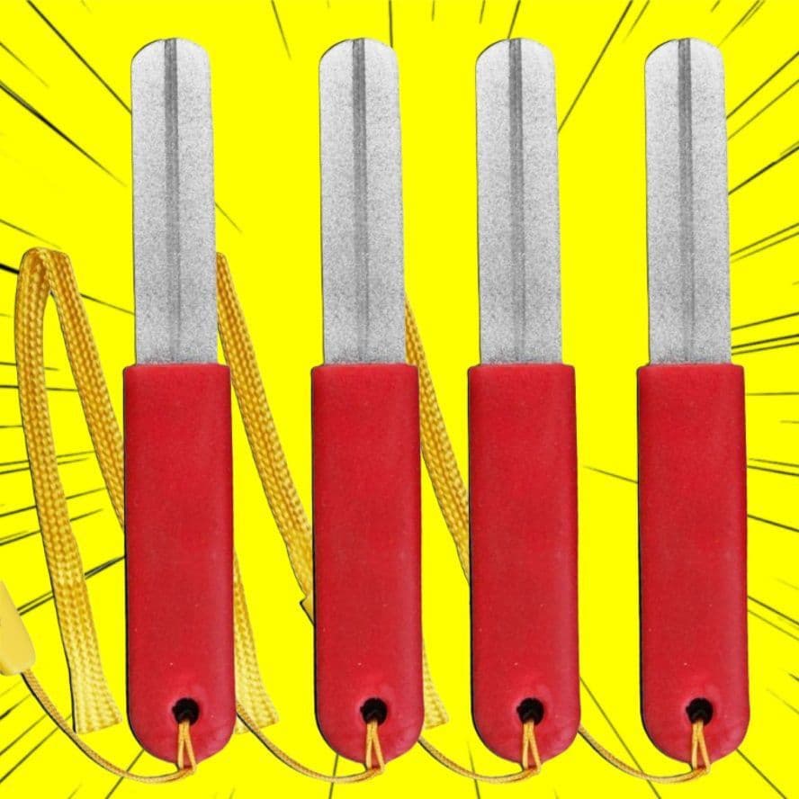 Hook grinding stone super-hard diamond grinding stone hook grinding file hook grinding device camping outdoor mini knife grinding fish grinding stone