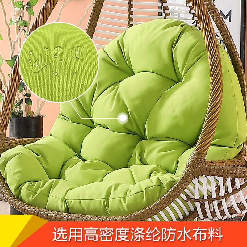 Thickened and Enlarged Hanging Basket Cushion, Swing Chair Cushion, Single Sofa Cushion, Indoor and Outdoor Hammock Chair Pad