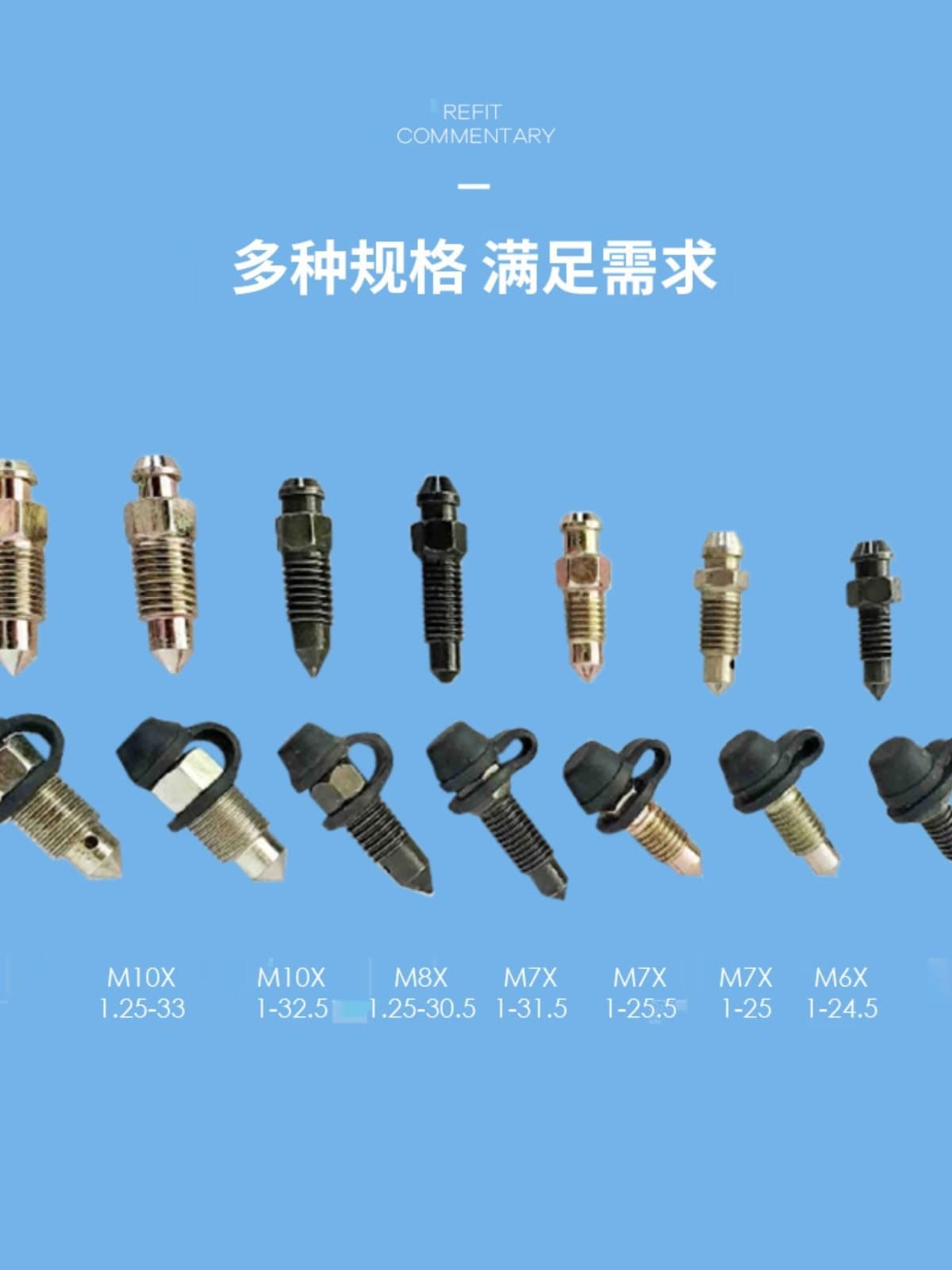 Motorcycle brake pump, slave cylinder, caliper with rubber cap—bleed/vent screw.