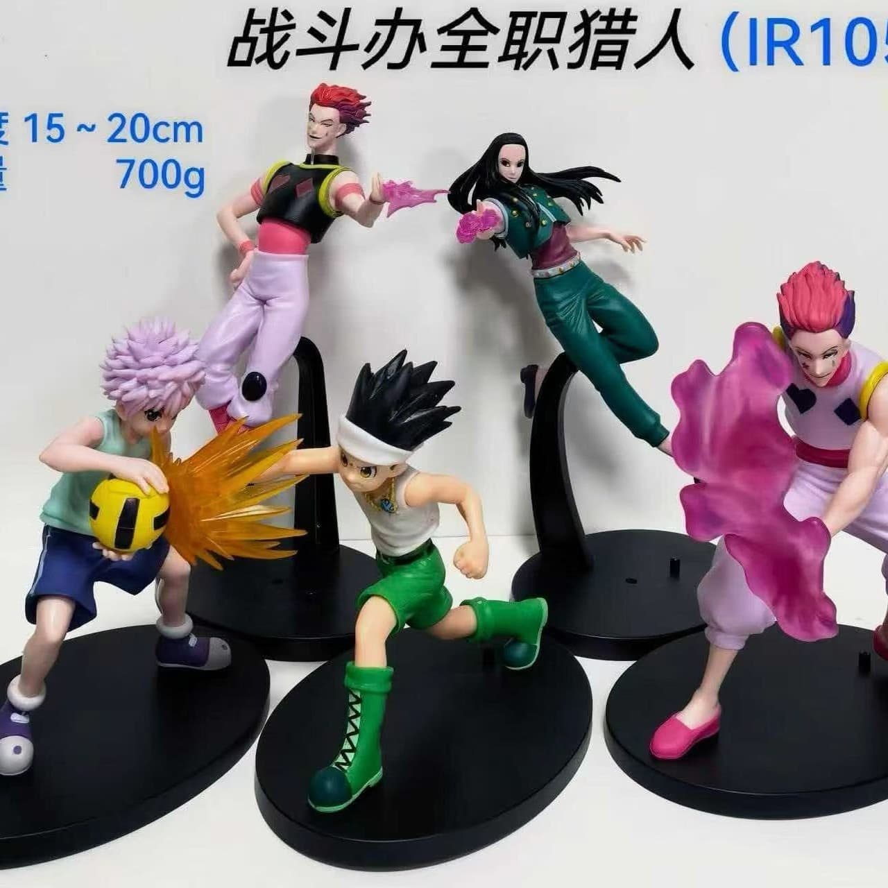 Animation Hunter Hunter hand-made office character Jackie Killua Chrollo doll model ornaments decoration