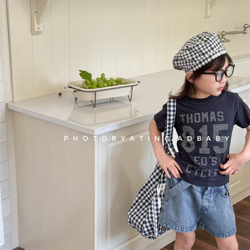 2026 Huzhou Zhili children's clothing summer children's Korean printed short-sleeved T-shirt girls and boys bottoming shirt 5255