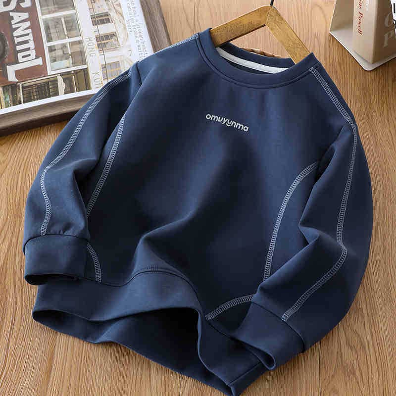 New Boy's Hoodie Spring/Autumn Top, Cool Youth Casual Sweatshirt for Boys KC