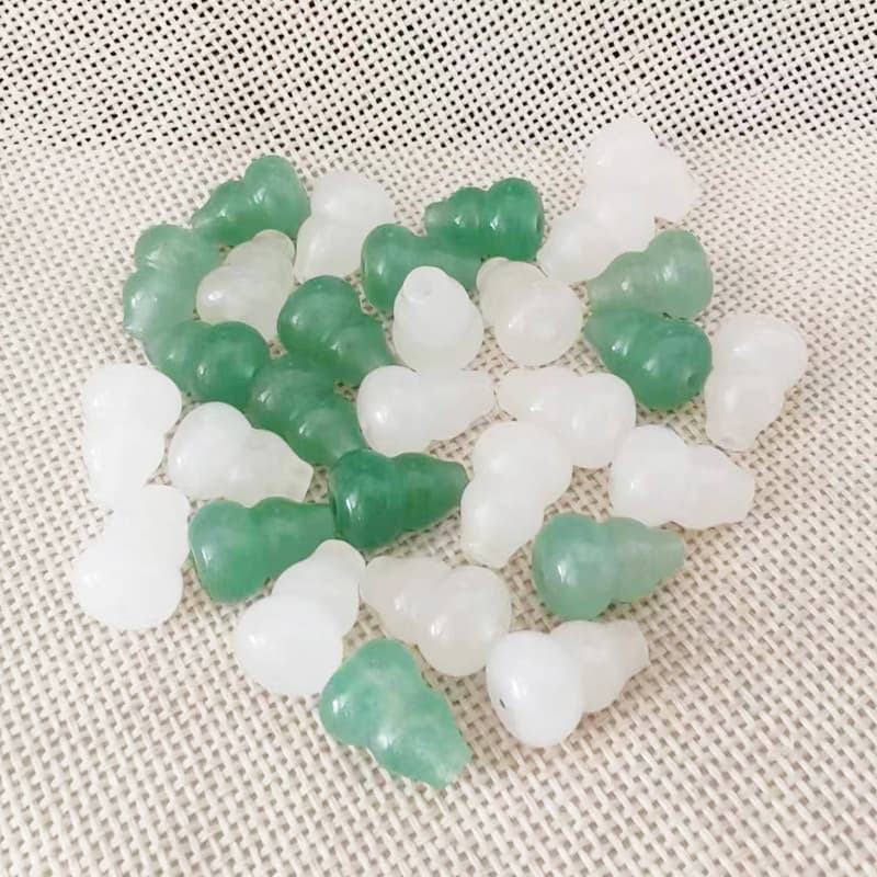 Small Gourd 14mm, Small Gourd Pendant, Hanging Ornament, Loose Beads, DIY Accessory, Handmade Material Components