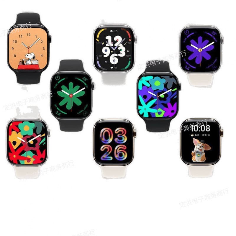 Huaqiangbei S11 Premium Smart Watch Dynamic Island Black Tech iWatch Bluetooth Multi-Function Sports Watch