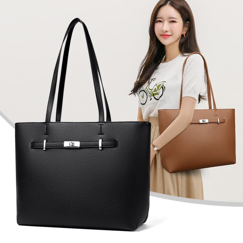 High-end women's tote large bag large capacity women's bag new high-end simple versatile shoulder bag crossbody bag for women