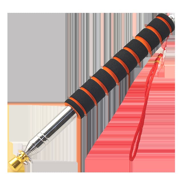 Crown Head 2m 3m Stainless Steel Telescopic Flagpoles Universal Guide Rods for Flags