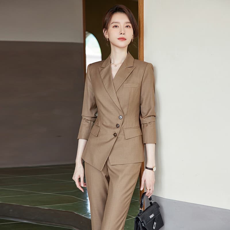 2026 Spring/Autumn New Style Suits, Professional Suit Sets, Elegant Commuter Formal Wear, Casual Long-Sleeved Blazers, Women's Work Uniforms
