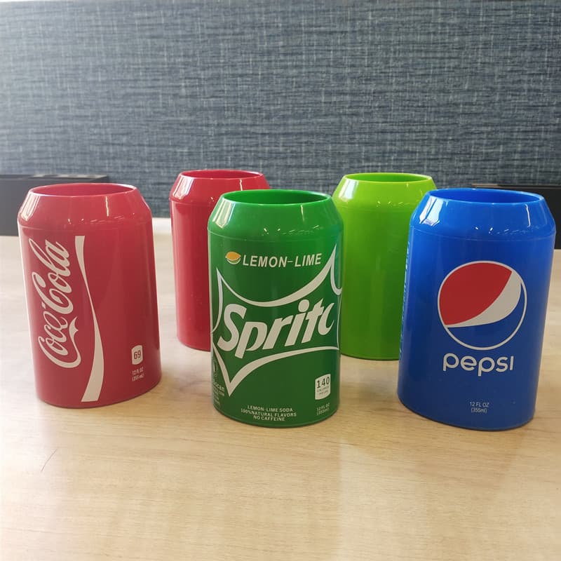 Novelty Cola Can Sleeve Sprite Can Silicone Sleeve Hidden Beer Cup Sleeve Soda Can Silicone Cup Sleeve 355ml