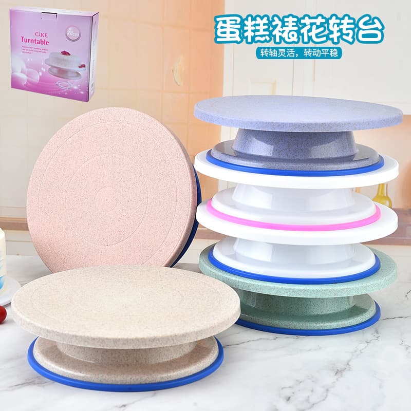 Manufacturer wholesale modern simple baking tools turntable turntable mounting table cake round diameter simple style in stock