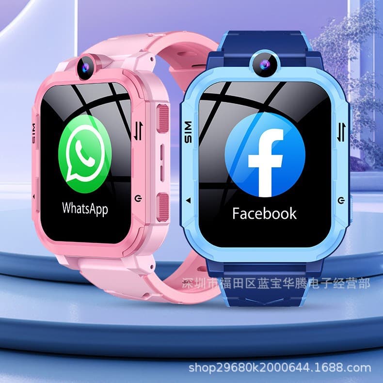 Y86 Foreign Language Children's Phone Watch with Android WiFi Connectivity, 4G Video, GPS, Photography, Waterproof, Multifunctional, Export