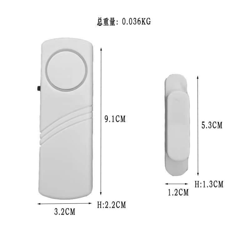 Wireless Door Magnetic Alarm High Decibel Home Security Anti-Theft Door Opening Sensor Window Door Alarm Detector Home Safety