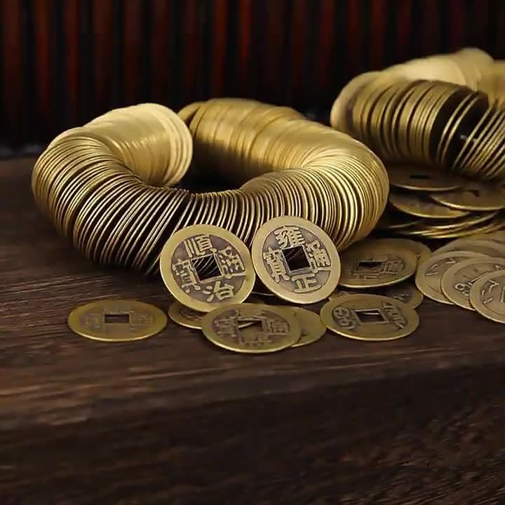 Real Copper Coins Five Emperor Ten Emperor 2.3cm 2.8cm Brass Five Emperor Coins Accessories, Manufacturer Wholesale Ancient Charm