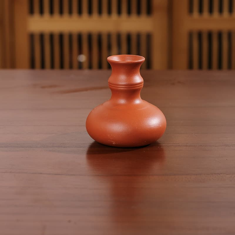 Chaozhou Red Clay Chinese Teapot Lid Rest Handmade Lid Holder Zisha Lid Rest Kung Fu Tea Set Accessory Tea Pet
