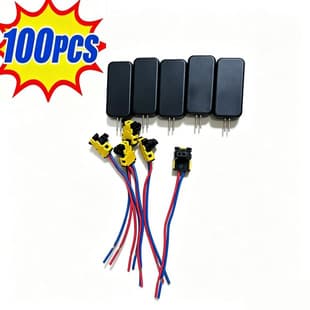 Car Airbag Resistor Airbag Bypass Resistor Airbag Light Cancellation with Decoding Resistor Repair 2.2 Ohm