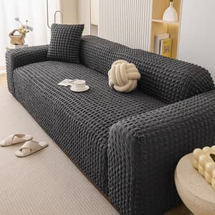 Modern Minimalist Sofa Cover Full Wrap All-Season Universal Bubble Yarn Lazy Sofa Cushion Non-Slip Sofa Slipcover Wholesale