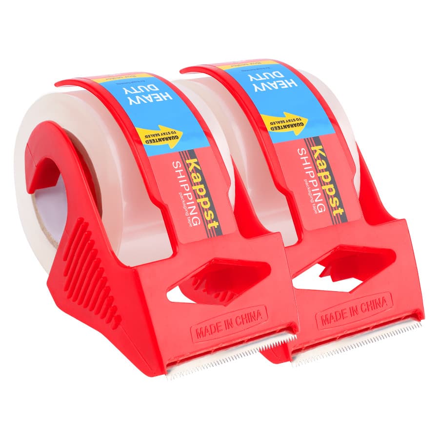 Plastic Tape Dispenser, Carton Sealing Tape Wrapper, Transparent Tape Cutter, PET Tape Dispenser, Tape Holder