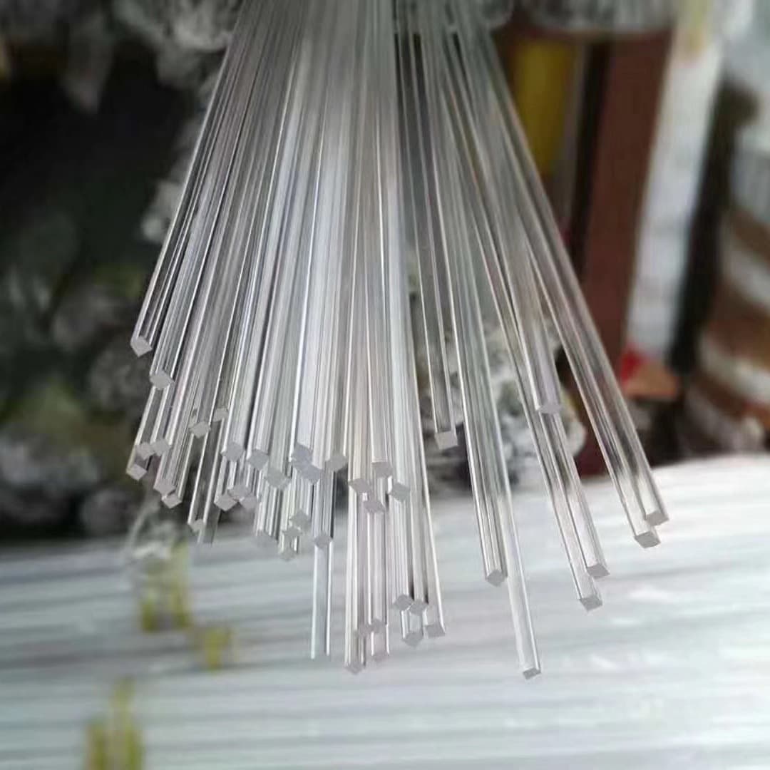 Factory Acrylic Triangular Strips Acrylic Square Strips Organic Glass Triangular Strips Acrylic Strips Organic Strips