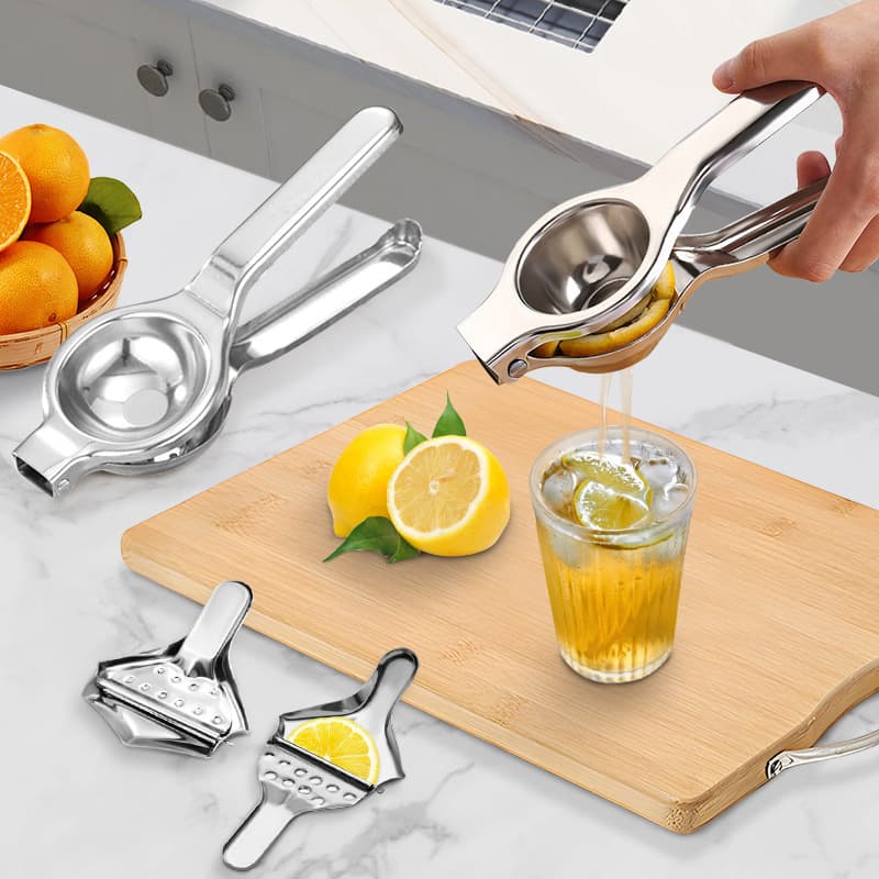 Stainless Steel Lemon Clip Manual Household Hand Juicer Orange Squeezer Juicer Commercial Fruit Squeezer