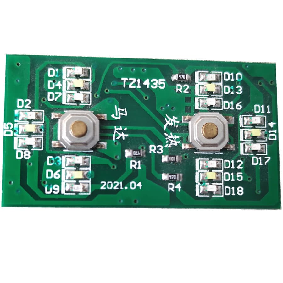 Air-conditioned clothing, heated clothing circuit control board, electric blanket, heated insoles, gloves, temperature control switch PCBA solution development.