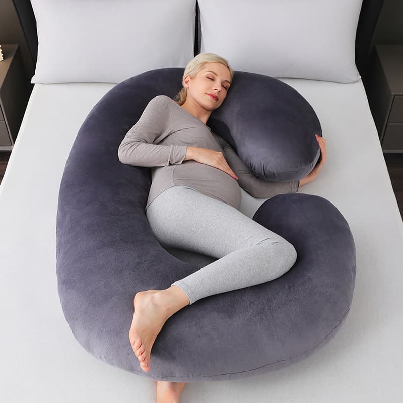 Cross-border Maternity Pillow, Washable U-Shaped Large Cushion Back Pillow, Factory Direct Hug Pillow Wholesale, Comfortable and Safe