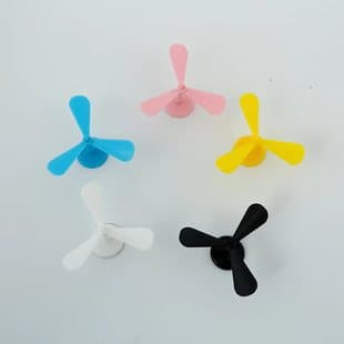 Electric Bike Helmet Bamboo Dragonfly Motorcycle Helmet Suction Cup Rotating Windmill Cute Small Fan Children Toy Decoration