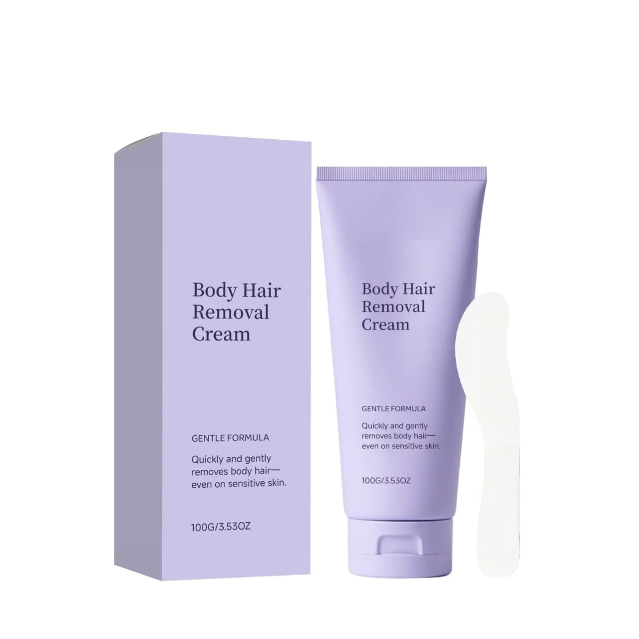 Body Hair Removal Cream - Gentle and Fast Hair Removal, Odorless, Daily Body Cleansing, Portable Hair Removal Cream