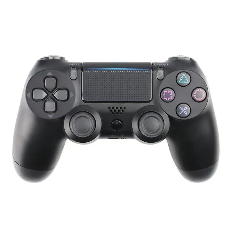 Cross-border hot model P4 wired Bluetooth controller dual motors dual vibration P4 game controller American version and European version