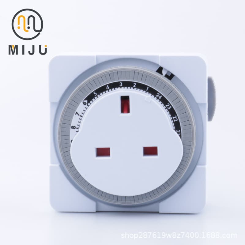 Cross-border UK specific timed socket large dial British standard smart mechanical time switch timer UK