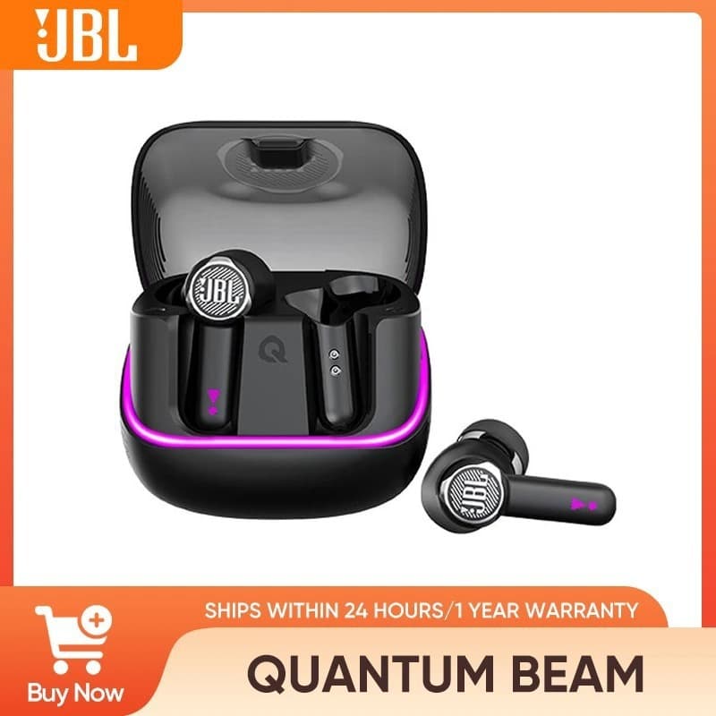 JBL Quantum Beam TWS Gaming Earphones Noise Cancellation