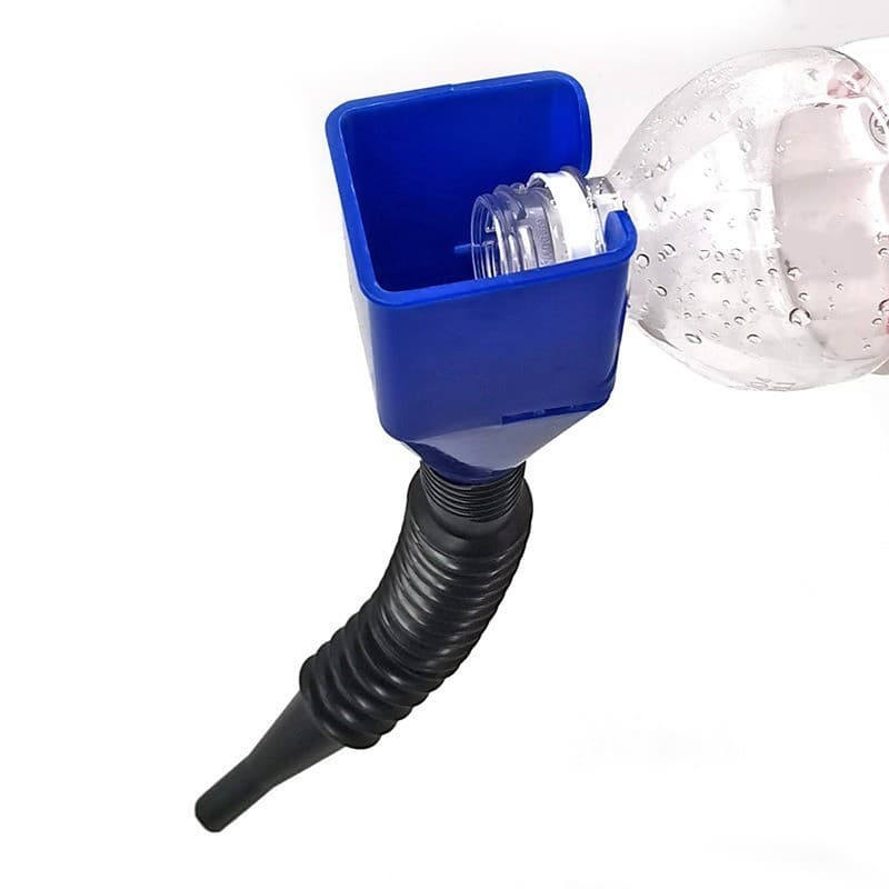 Car Fuel Funnel Portable Foldable Extendable Hose Bayonet Hands-Free Filling Motorcycle Gasoline Funnel Wholesale