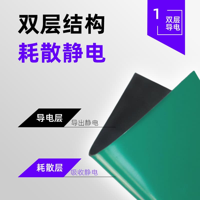 LJ anti-static table mat, anti-static rubber board workbench pad, eco-friendly green rubber sheet, anti-static rubber plate