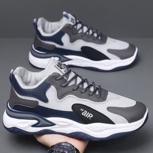 Mesh Casual Shoes Men's Breathable Sports Shoes 2026 New Summer Sports Casual Shoes Men's Versatile Running Shoes