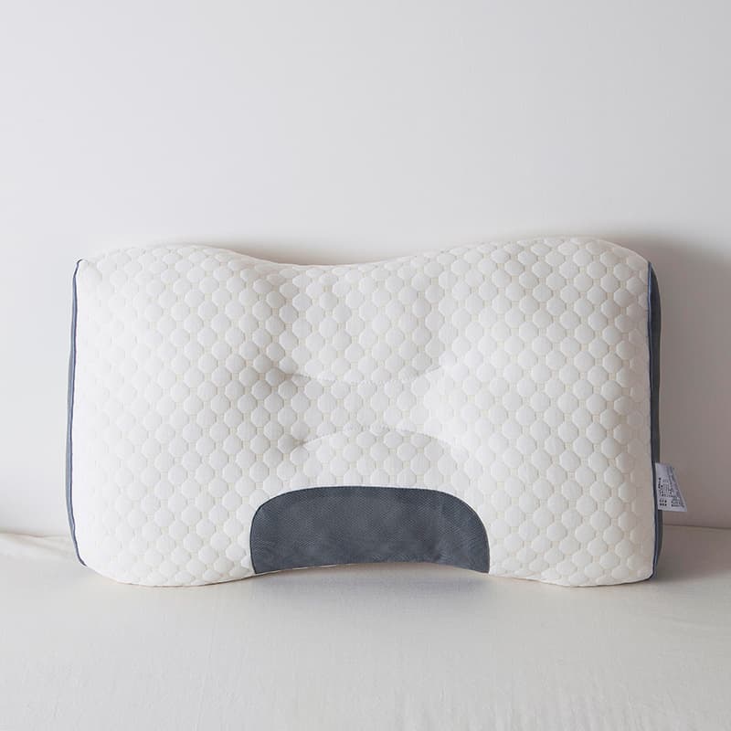 【Enjoy】Cervical Spine Support Pillow for Adults, Single Knitted Cotton Pillow Core